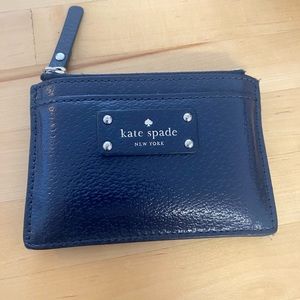 Navy Kate Spade wallet in like-new condition